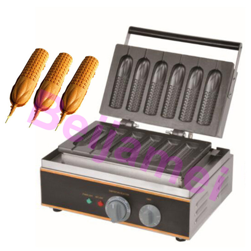 BEIJAMEI Commercial Non-stick  - Corn Dog Stick ulasan dan harga