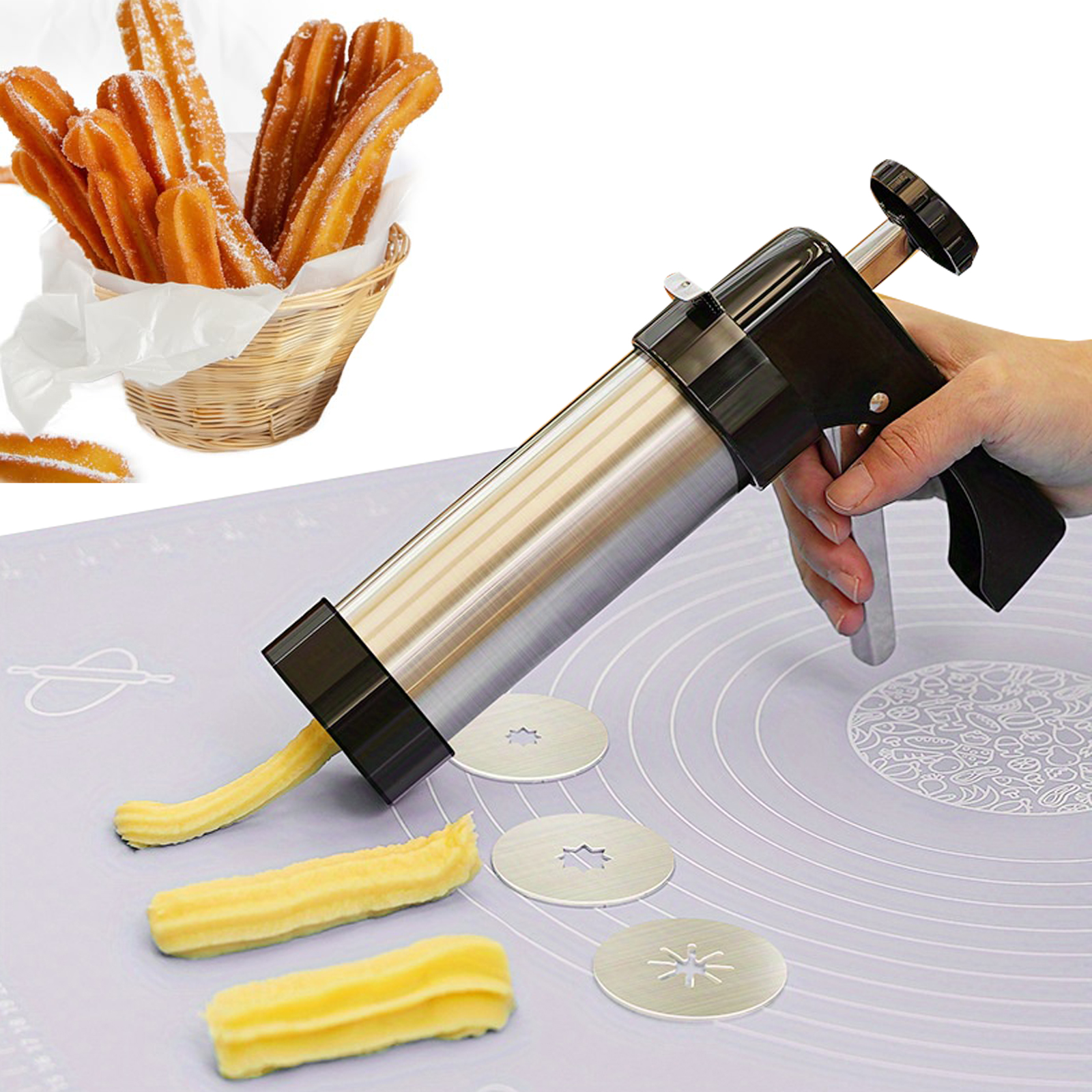 Traditional Churro Maker Machi - Churros Maker Gun ulasan dan harga