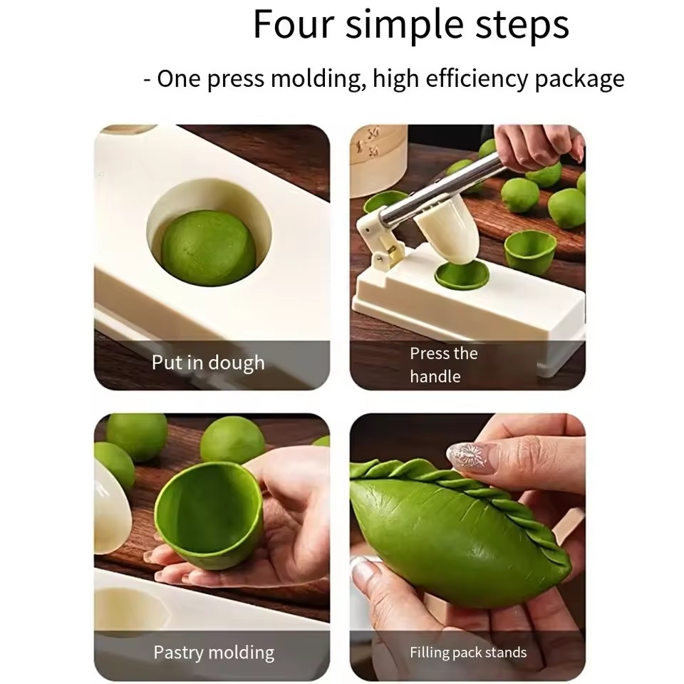 Hand Press Sweet Green Rice Ba - Dumpling Press Set ulasan dan harga