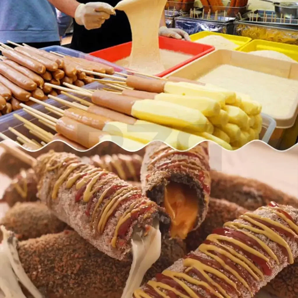 Large Capacity Electric Deep F - Corn Dog Stick ulasan dan harga