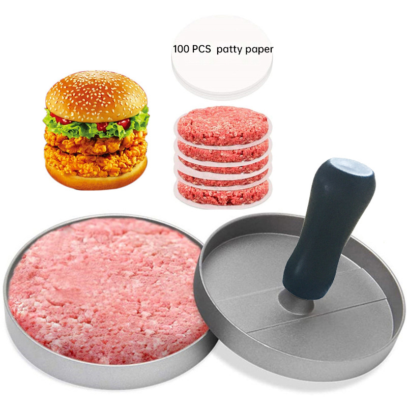 Burger Press Patty Maker Stain - Hot Dog Press ulasan dan harga