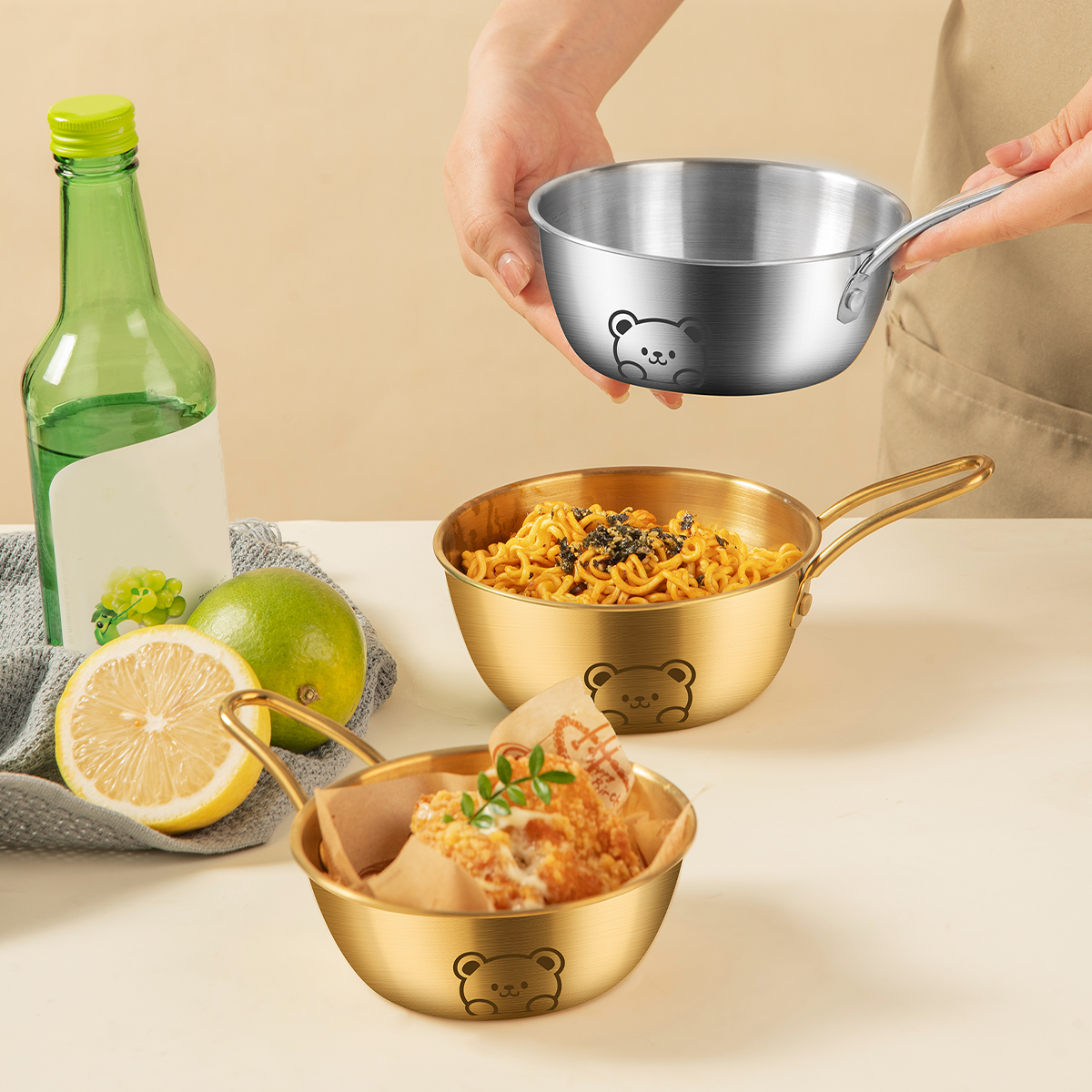 Korean Style Ramen Bowl With H - Dim Sum Basket ulasan dan harga