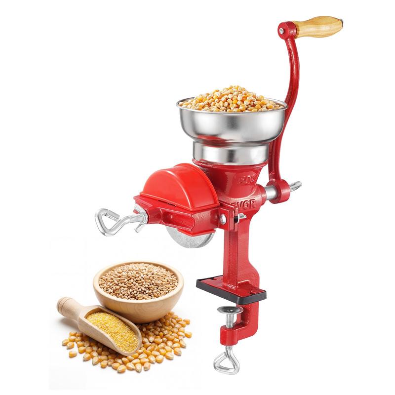 Free Shipping-Manual Grain Mil - Cast Iron Corn ulasan dan harga