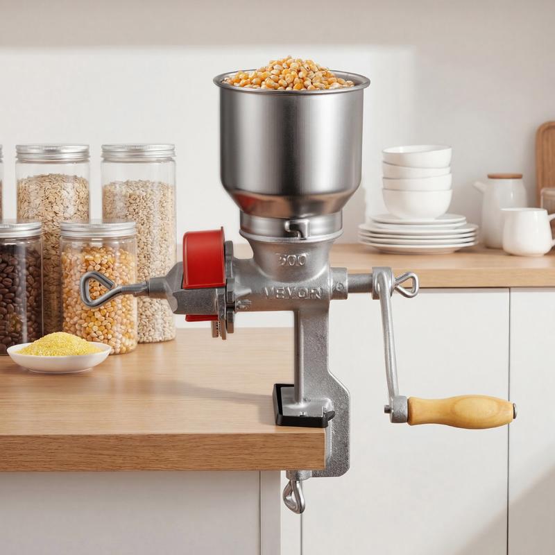 Free Shipping-Manual Grain Mil - Cast Iron Corn ulasan dan harga