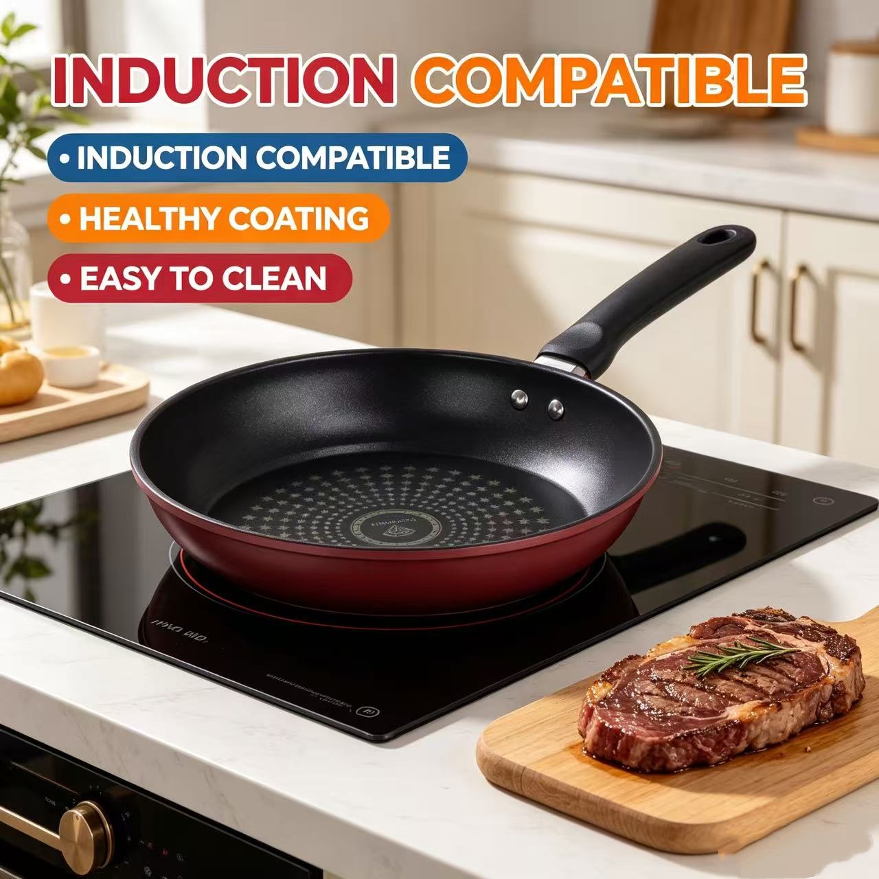 Premium Granite Non Stick Fryi - Mini Pancake Griddle ulasan dan harga