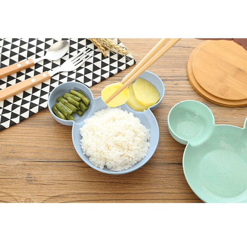Kid Cartoon Mickey Bowl Dishes - Dim Sum Basket ulasan dan harga