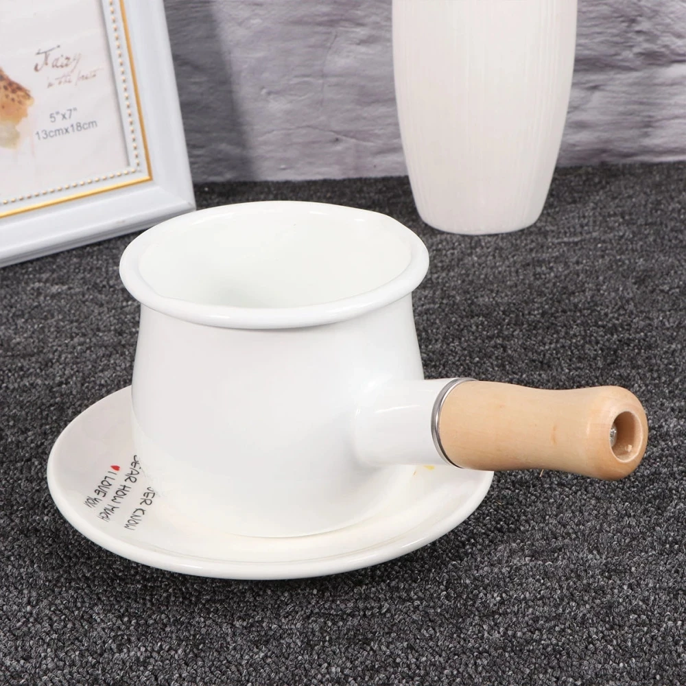 Milk Pot Pan Clay Cooking Clas - Cast Iron Corn ulasan dan harga