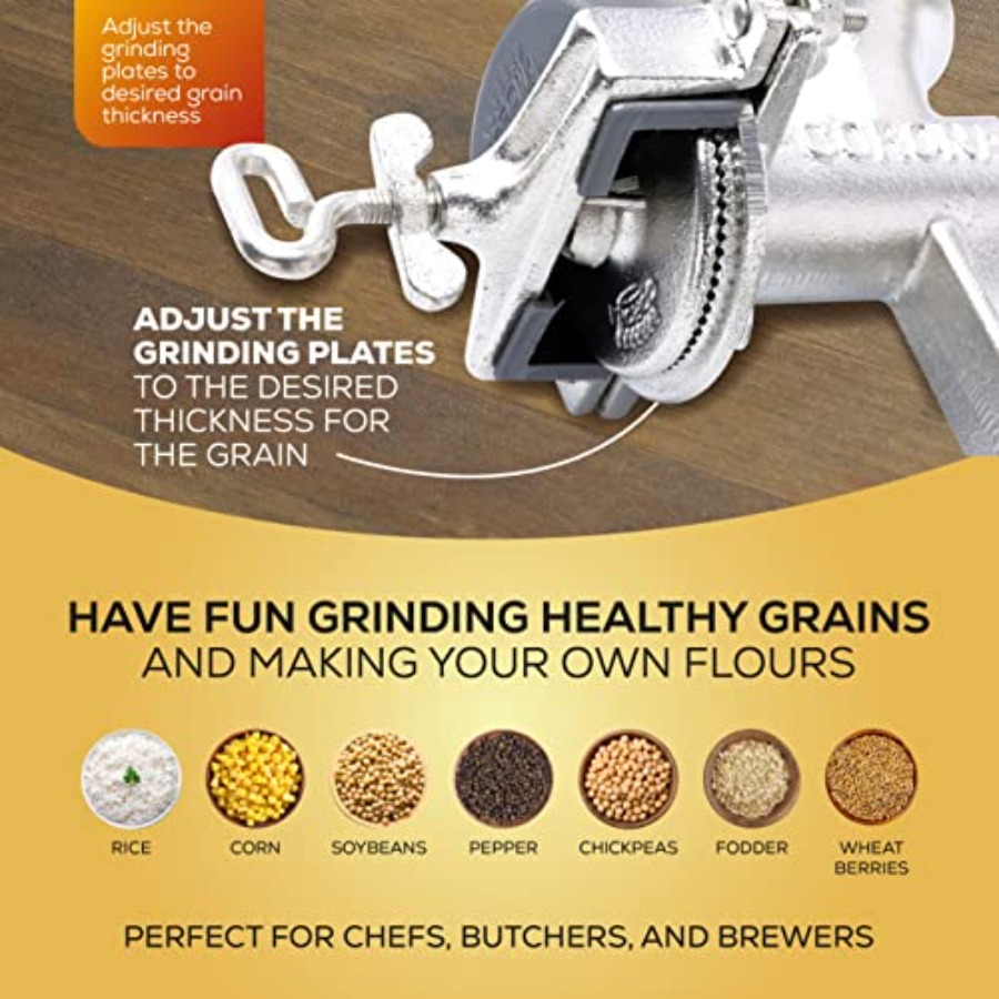 Corn Grinder with Low Hopper,  - Cast Iron Corn ulasan dan harga