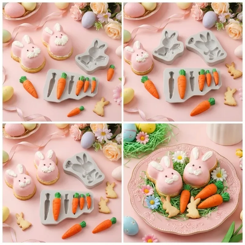 Latest Models 3Pcs Easter Bunn - Bunny Cake Mold ulasan dan harga