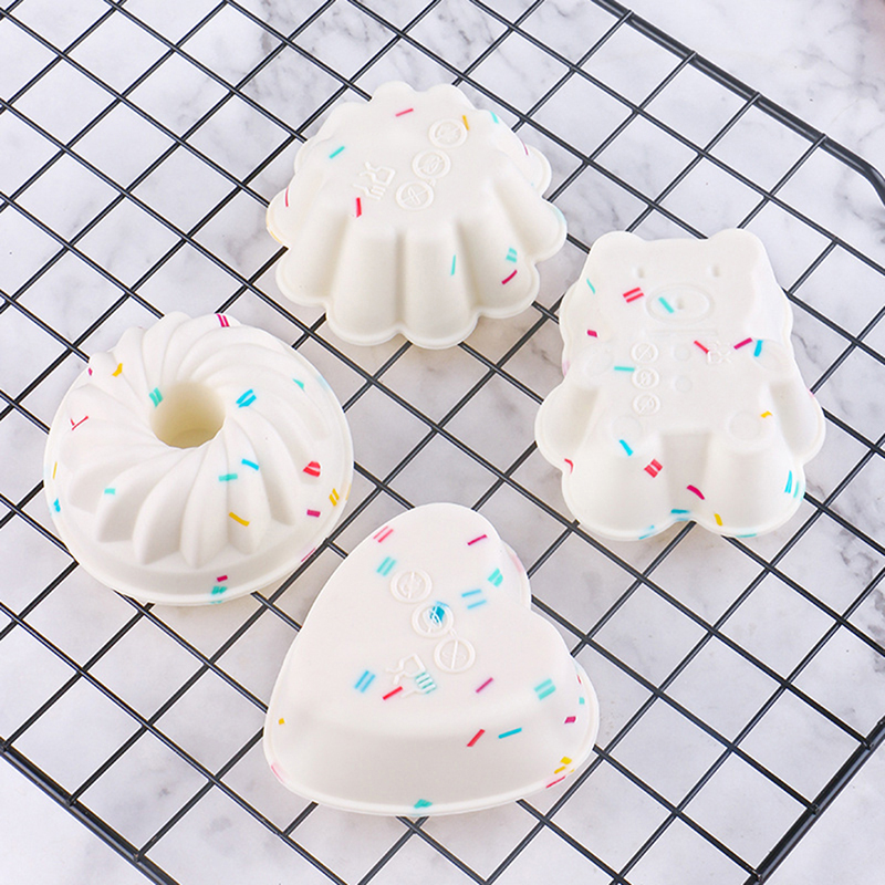 4Pcs Muffin Donuts Cupcake Lin - Donut Mold Silicone ulasan dan harga