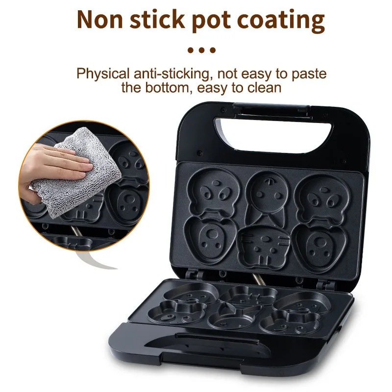 Household Cartoon Biscuit Mach - Mini Pancake Griddle ulasan dan harga