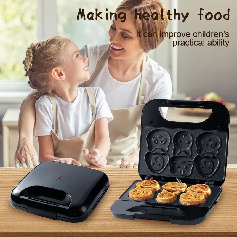 Household Cartoon Biscuit Mach - Mini Pancake Griddle ulasan dan harga