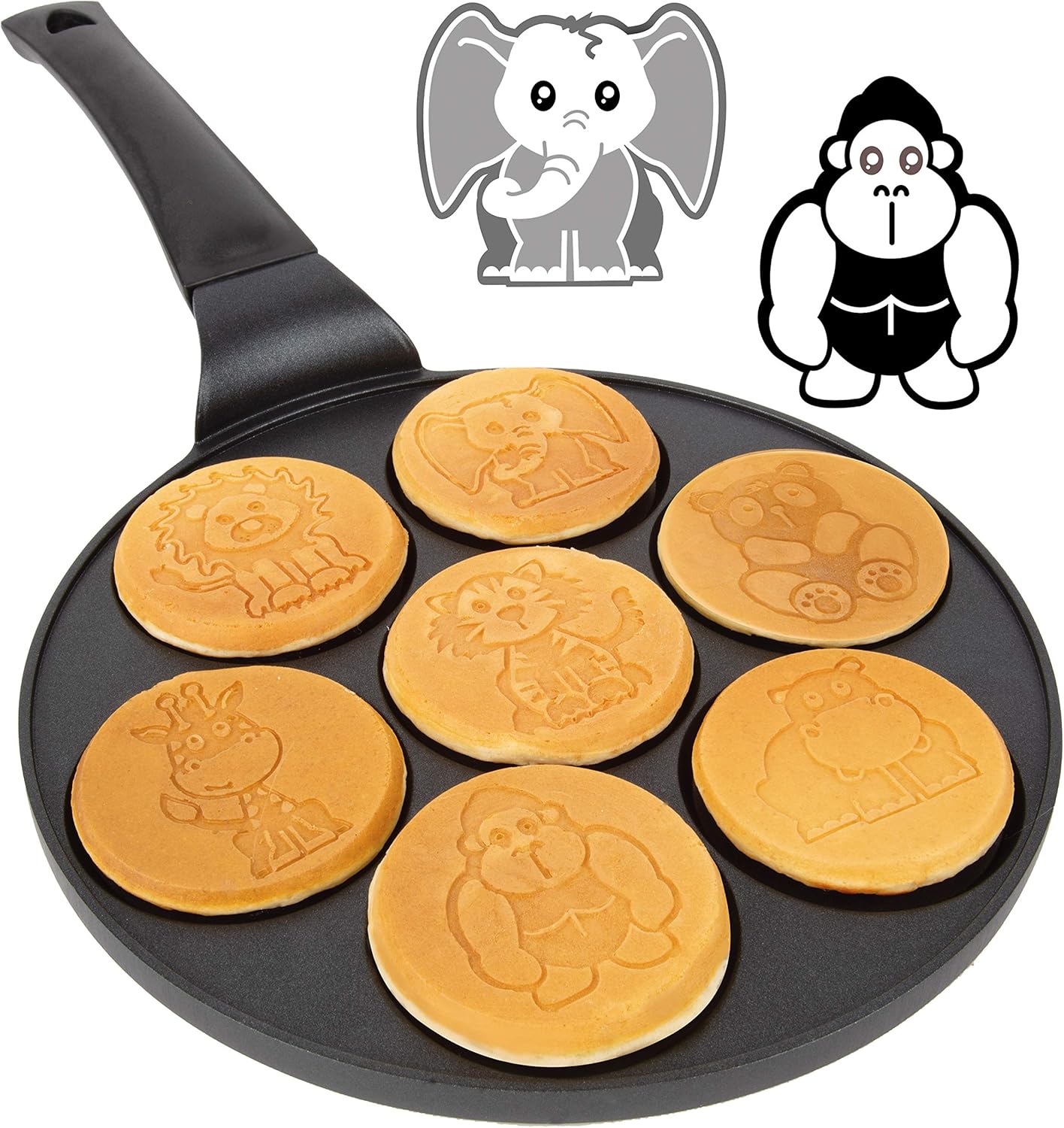 Animal Mini Pancake Pan - Make - Mini Pancake Griddle ulasan dan harga