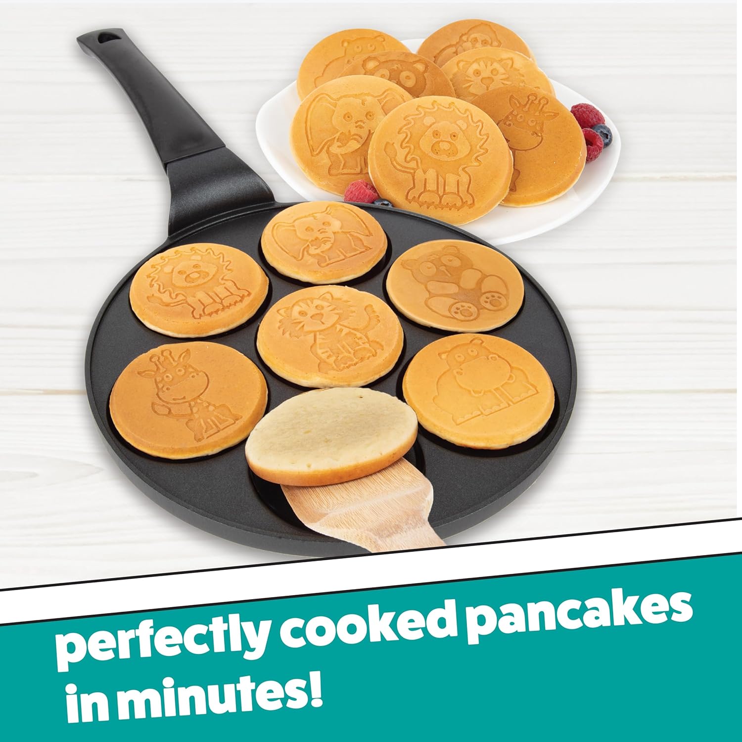 Animal Mini Pancake Pan - Make - Mini Pancake Griddle ulasan dan harga
