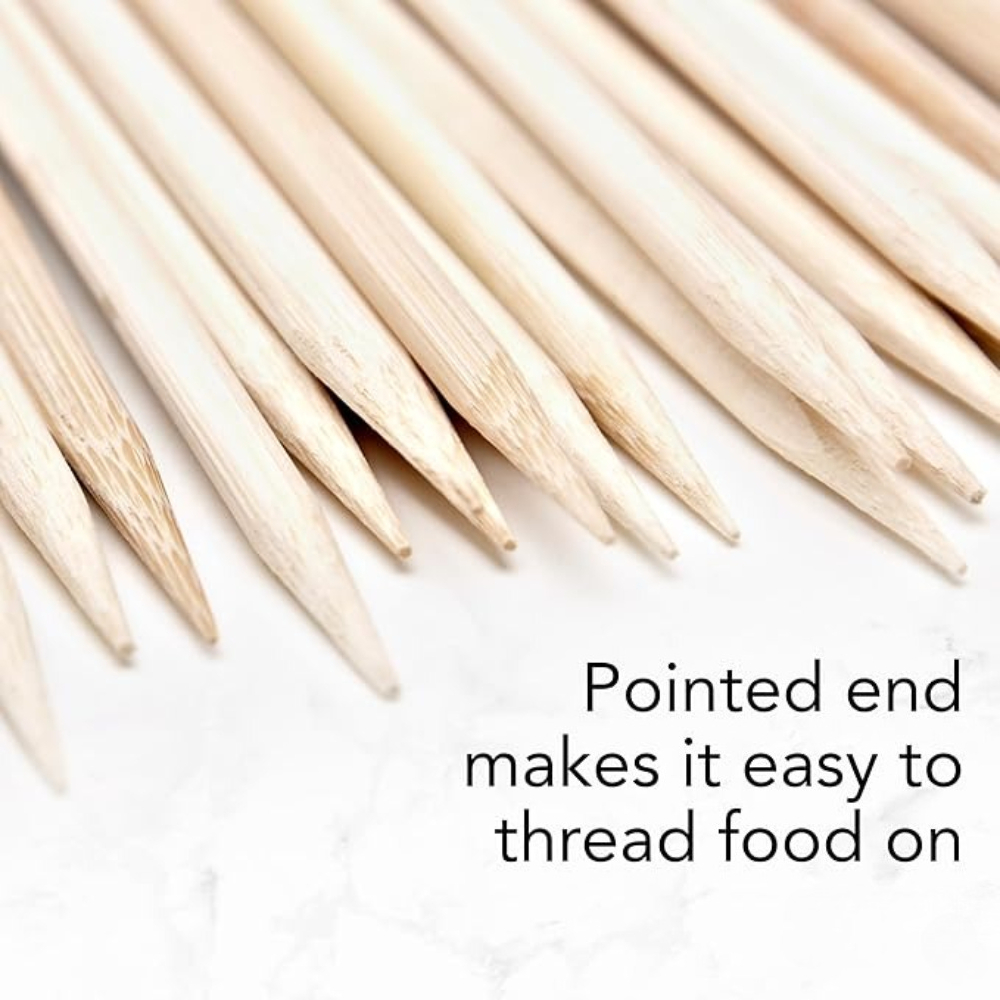 90-1350Pcs BBQ Skewers Bamboo  - Corn Dog Stick ulasan dan harga