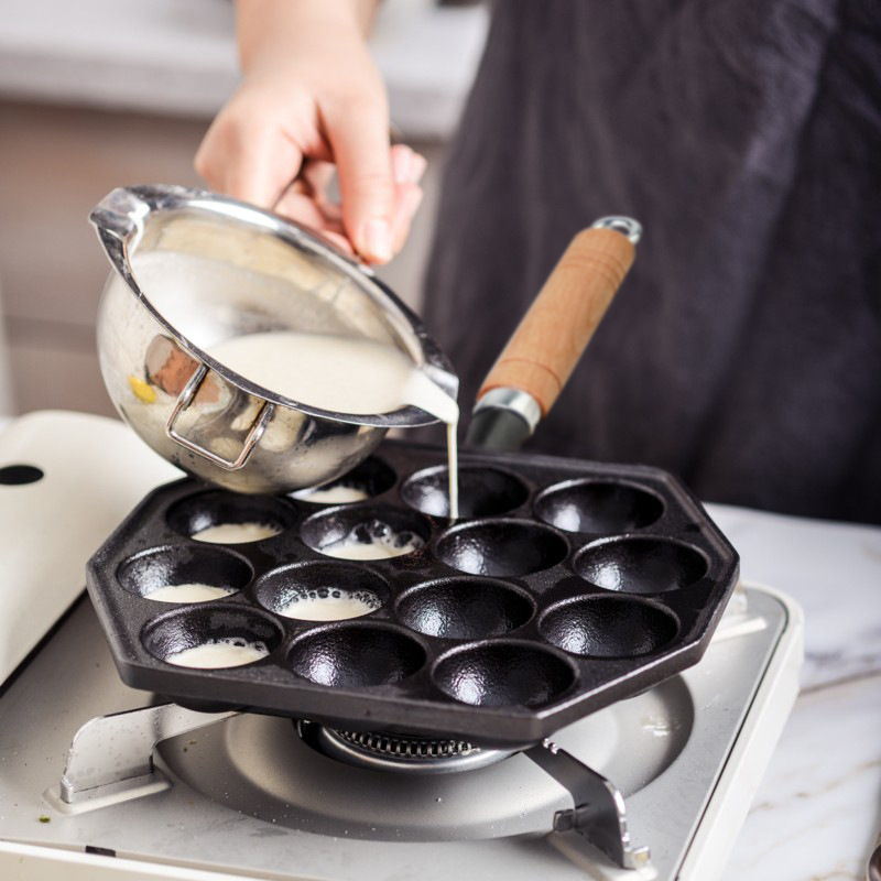 Cast Iron Takoyaki Pan – No-Co - Takoyaki Grill Plate ulasan dan harga