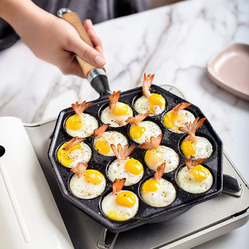 Cast Iron Takoyaki Pan – No-Co - Takoyaki Grill Plate ulasan dan harga